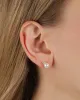 Triple Diamond Pearl Studs sold by Blue Ruby