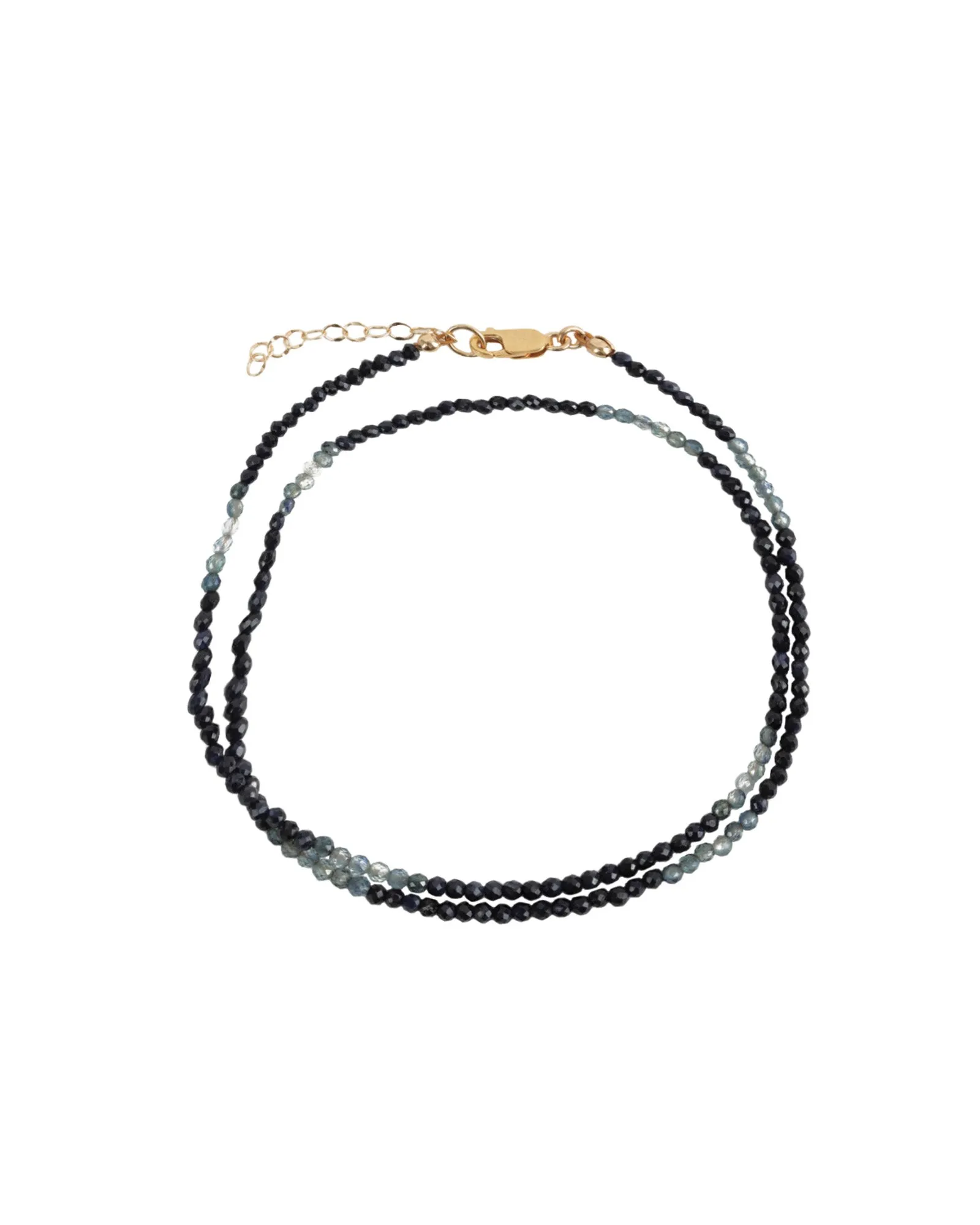 Blue Sapphire Wrap Bracelet | 2mm sold by Blue Ruby