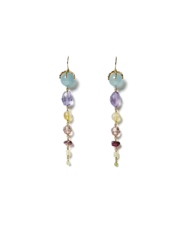 Lark Tiered Drop Earrings sold by Blue Ruby