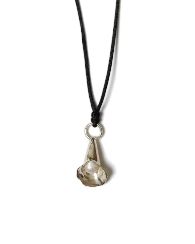 Calla Lily Cord Necklace sold by Blue Ruby