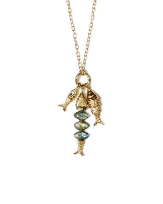 Orris Charm Necklace sold by Blue Ruby