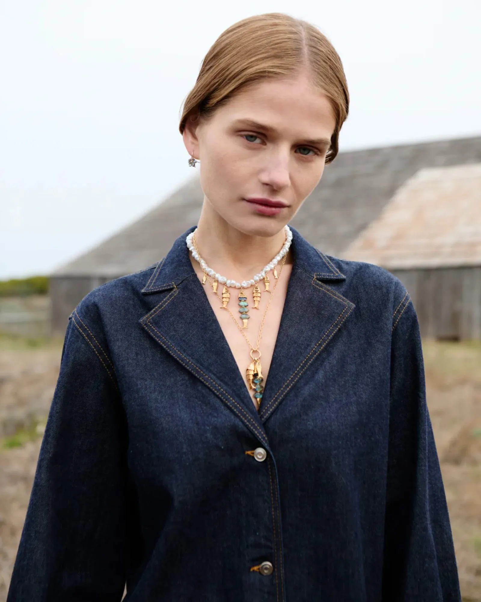 Orris Charm Necklace sold by Blue Ruby product image thumbnail 2