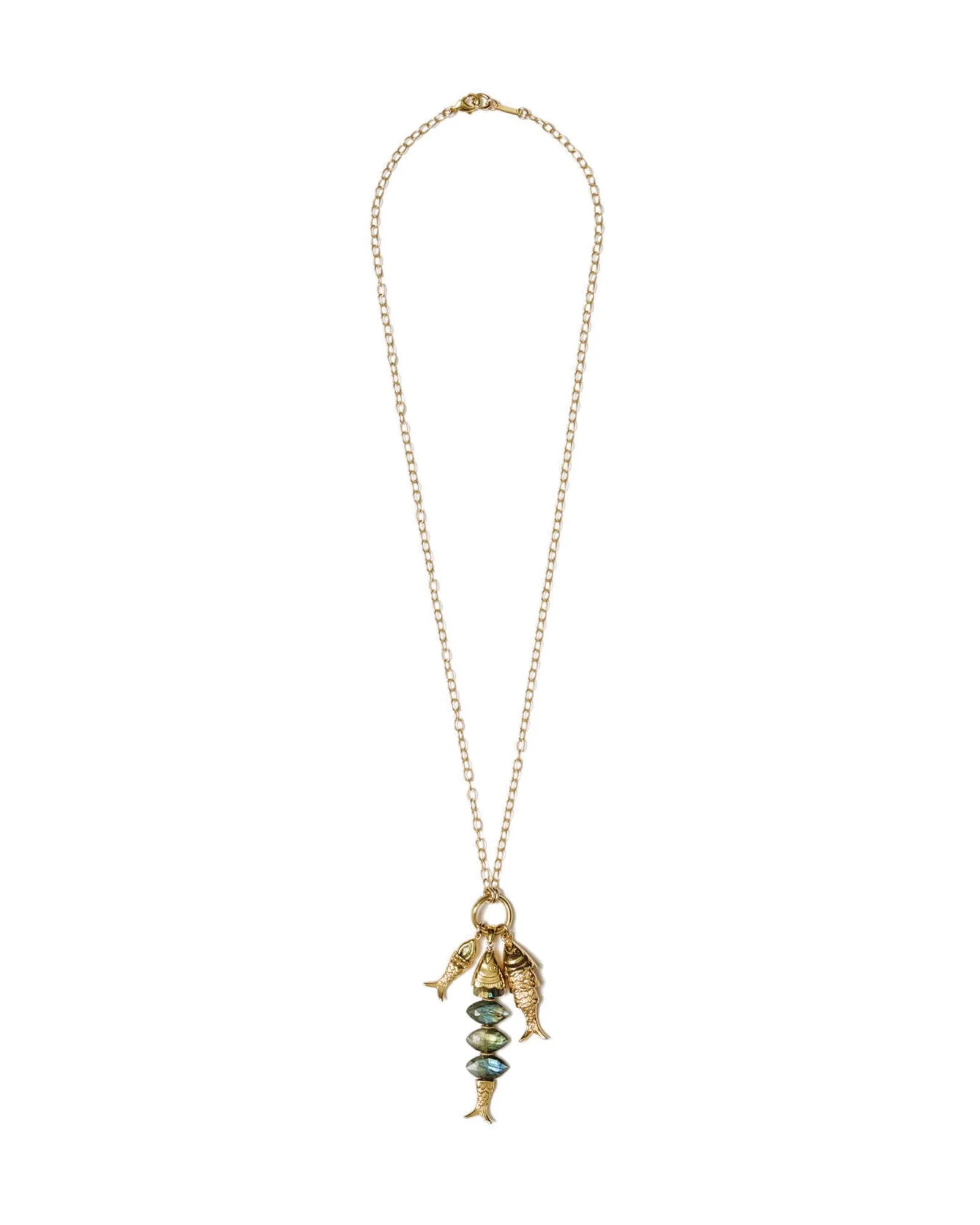 Orris Charm Necklace sold by Blue Ruby product image thumbnail 3