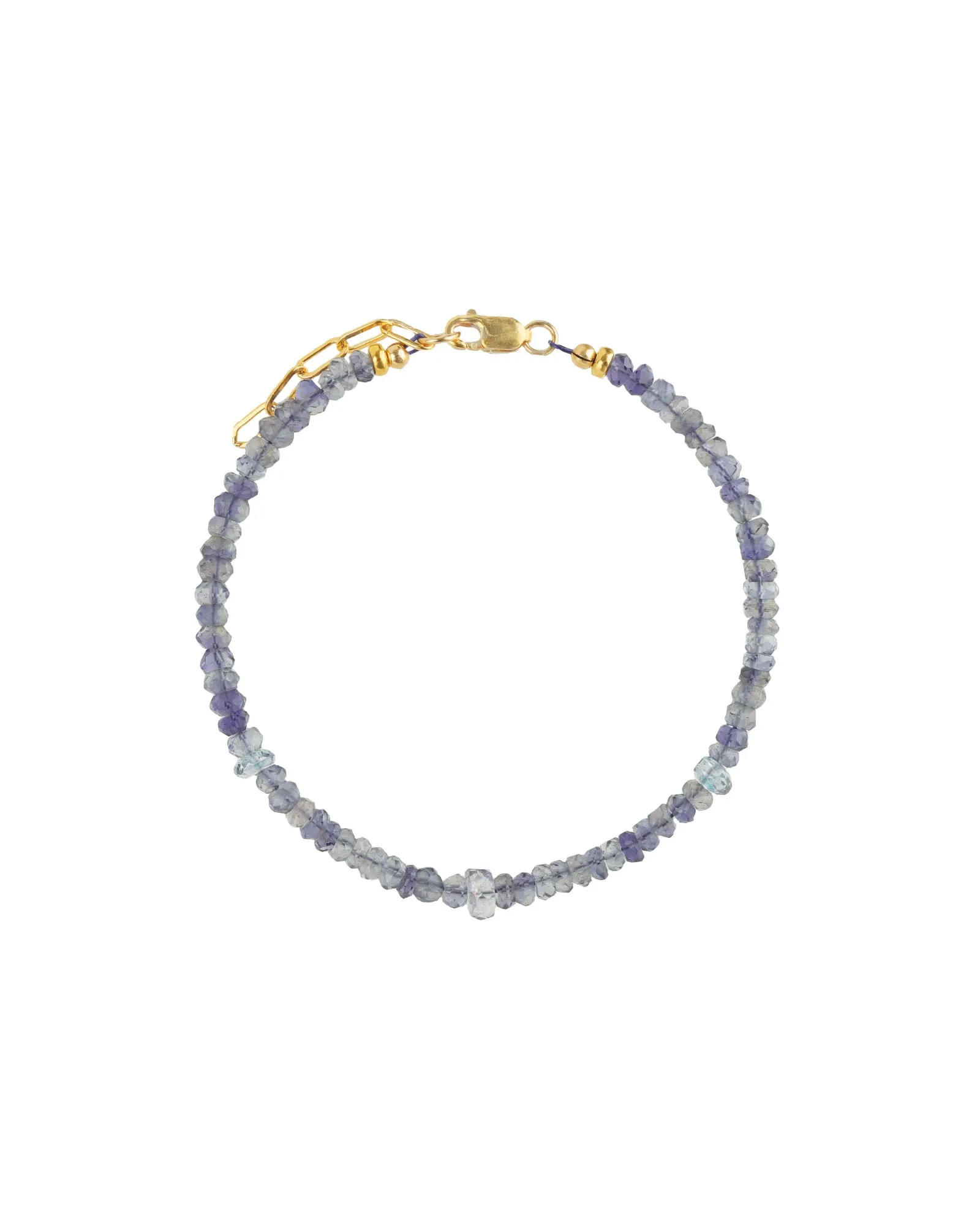 Blue Mix Stone Bracelet | 3-6mm sold by Blue Ruby