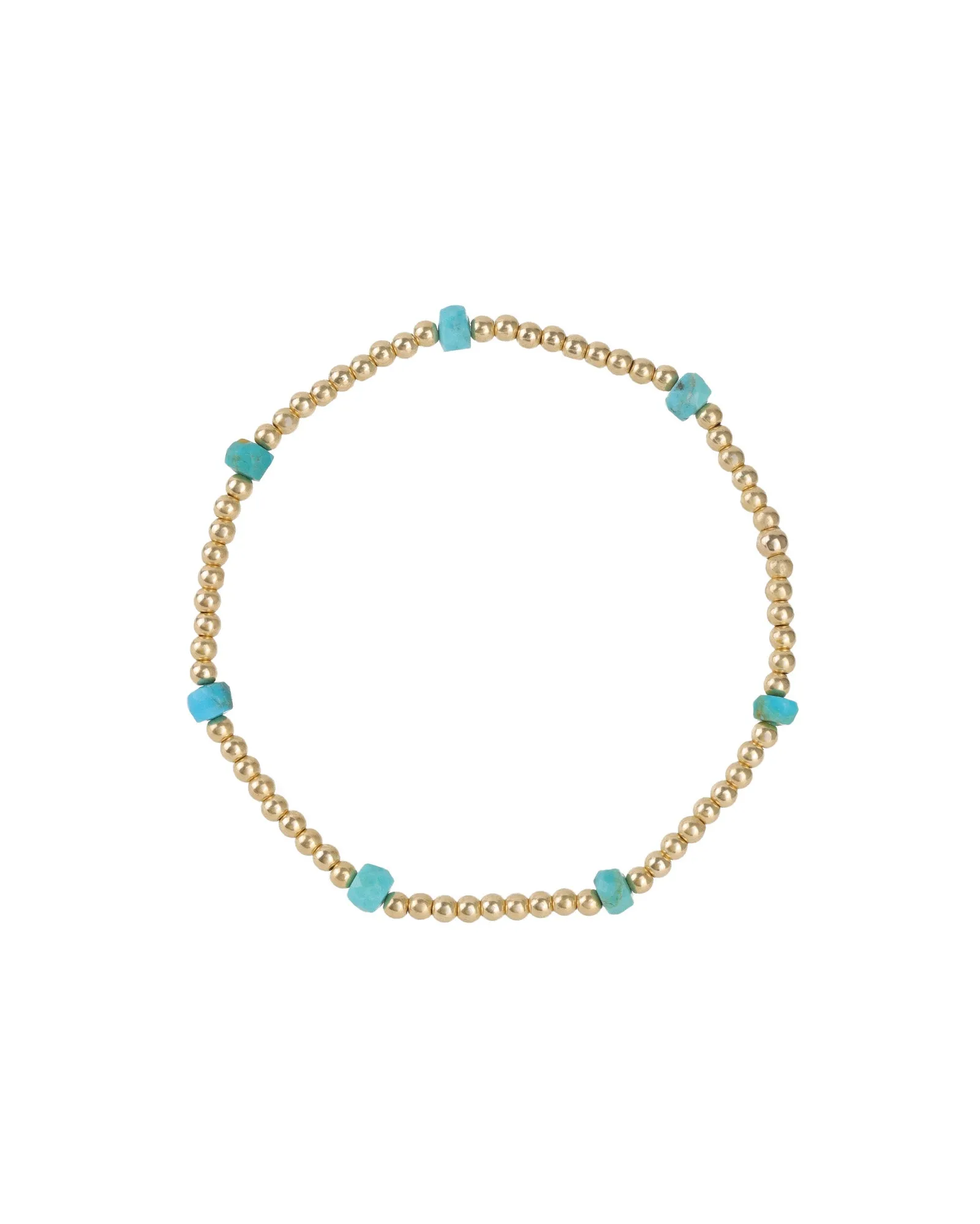 Beaded 7 Stone Bracelet | 2.5mm sold by Blue Ruby