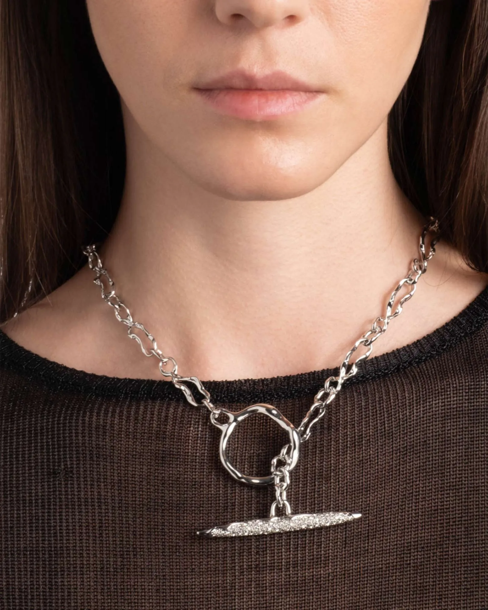 Solanales Crystal Toggle Necklace sold by Blue Ruby product image thumbnail 2