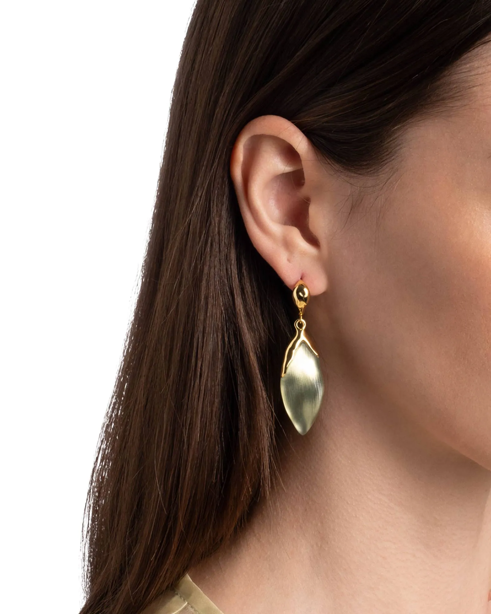 Luminous Lucite Petal Leverback Earrings sold by Blue Ruby product image thumbnail 2