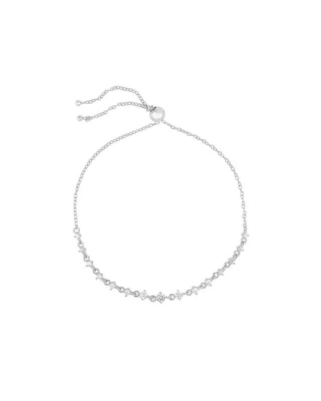 Gradual CZ Pull CZ Bracelet sold by Blue Ruby