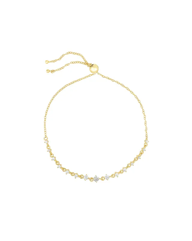 Gradual CZ Pull CZ Bracelet sold by Blue Ruby