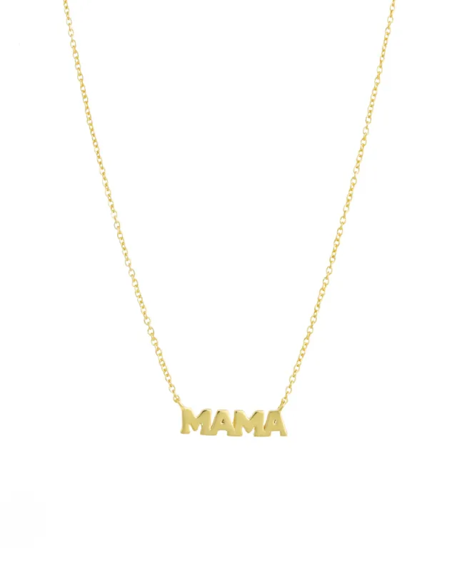 Mama Block Necklace sold by Blue Ruby