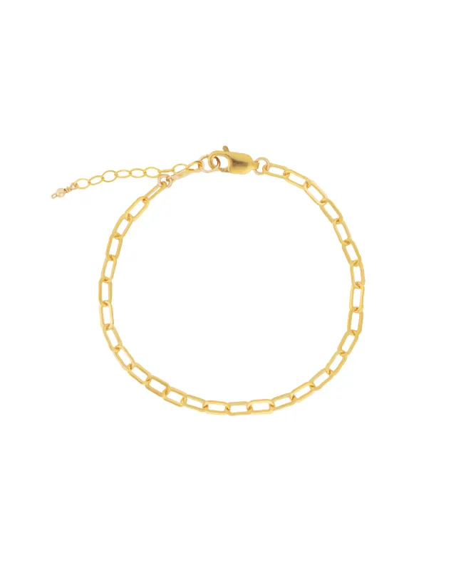 Paperclip Chain Bracelet | Small sold by Blue Ruby