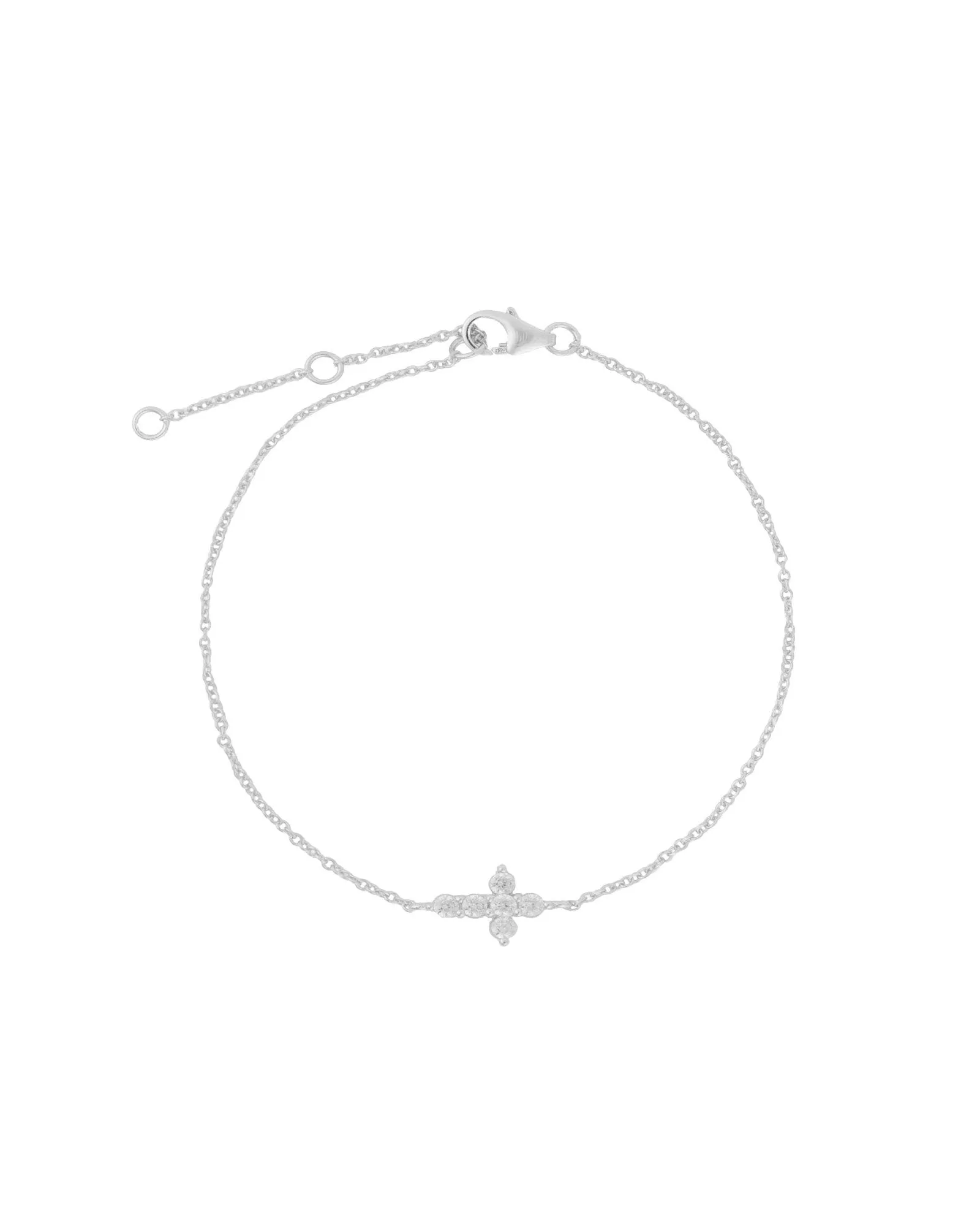 Cross CZ Bracelet sold by Blue Ruby