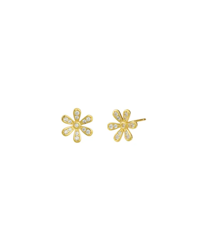 Daisy CZ Studs sold by Blue Ruby