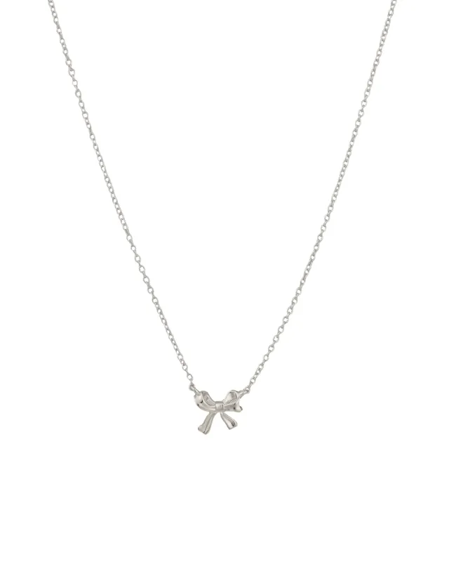 Bow Ribbon Necklace sold by Blue Ruby