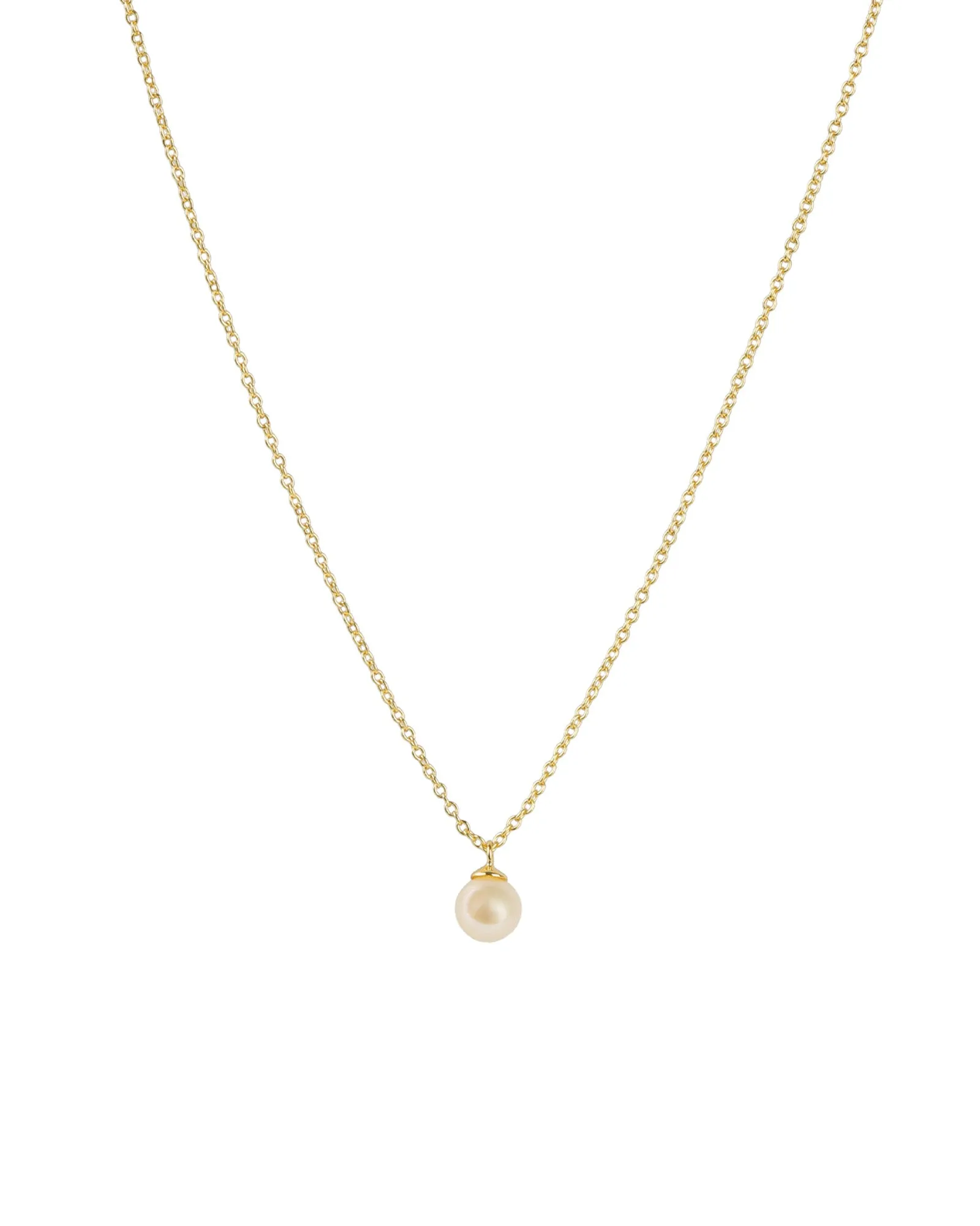 Single Pearl Drop Necklace sold by Blue Ruby