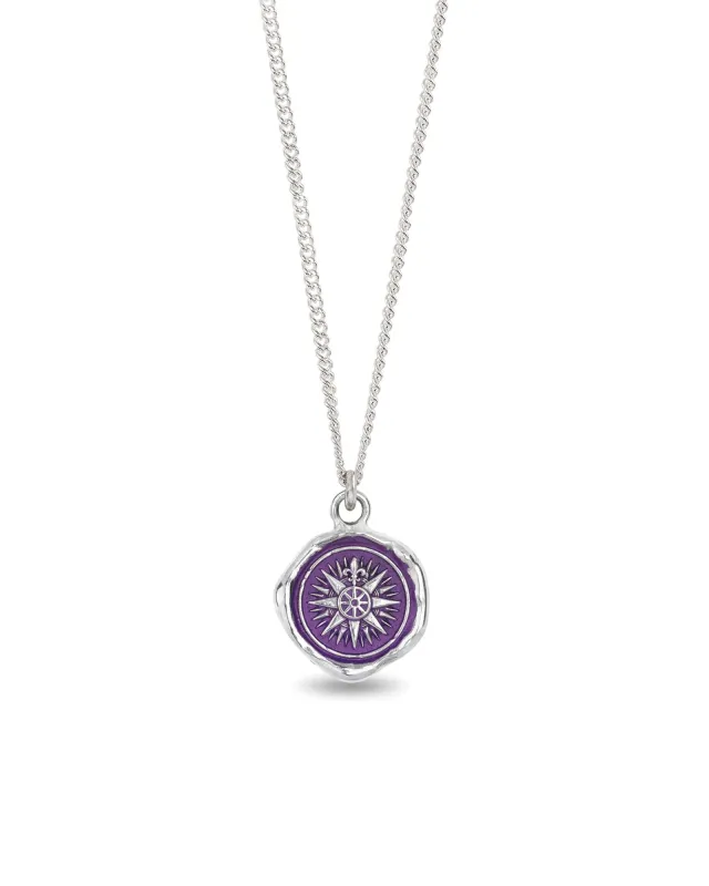 Direction Necklace | Mystic Violet sold by Blue Ruby