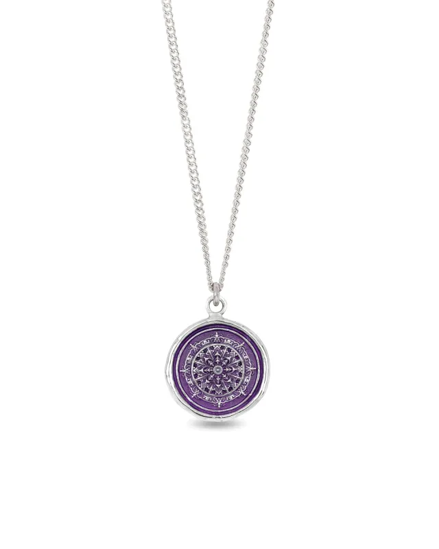 Mandala Necklace | Mystic Violet sold by Blue Ruby