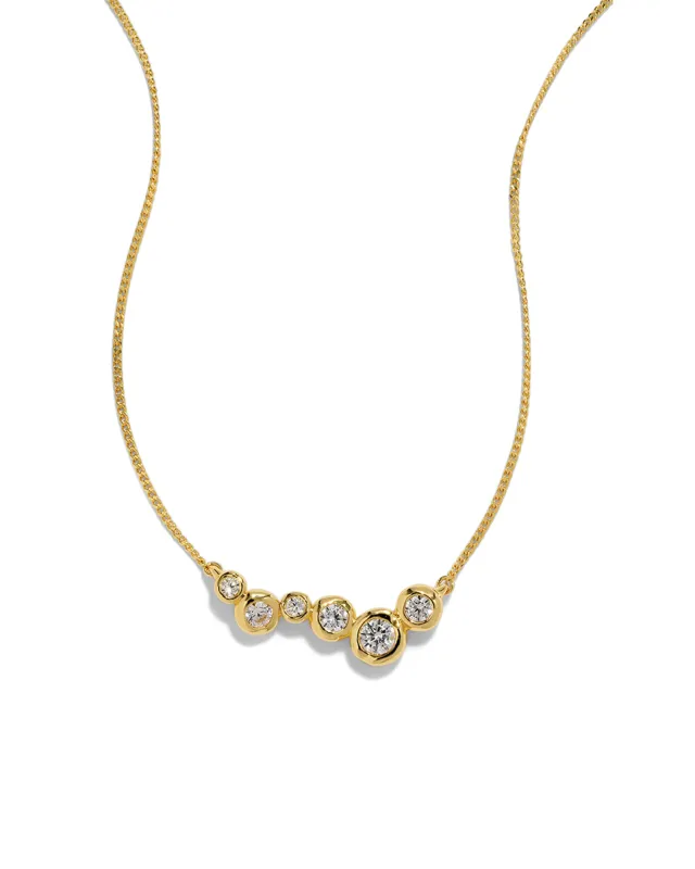 Asterales Gold CZ Constellation Necklace made by Alexis Bittar