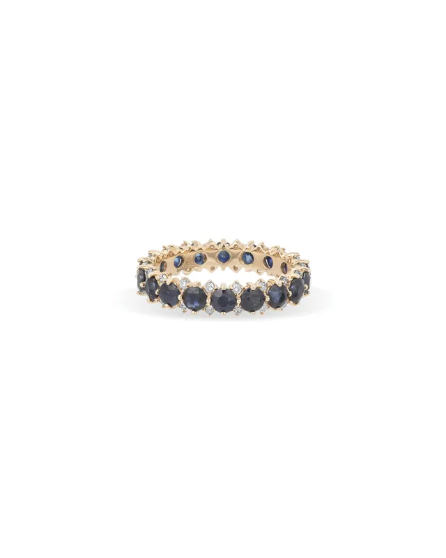 Diamond Stone Eternity Ring sold by Blue Ruby