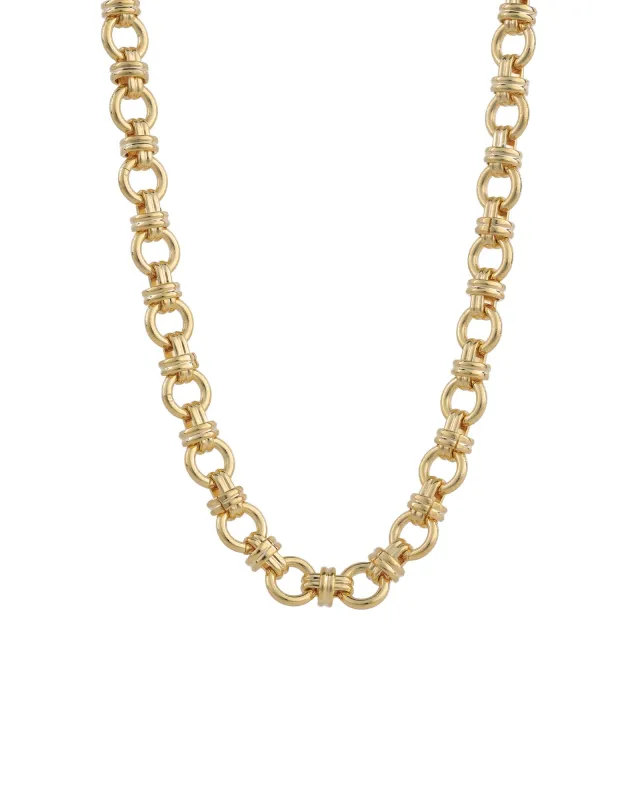 Rolo Oval Knot Necklace sold by Blue Ruby