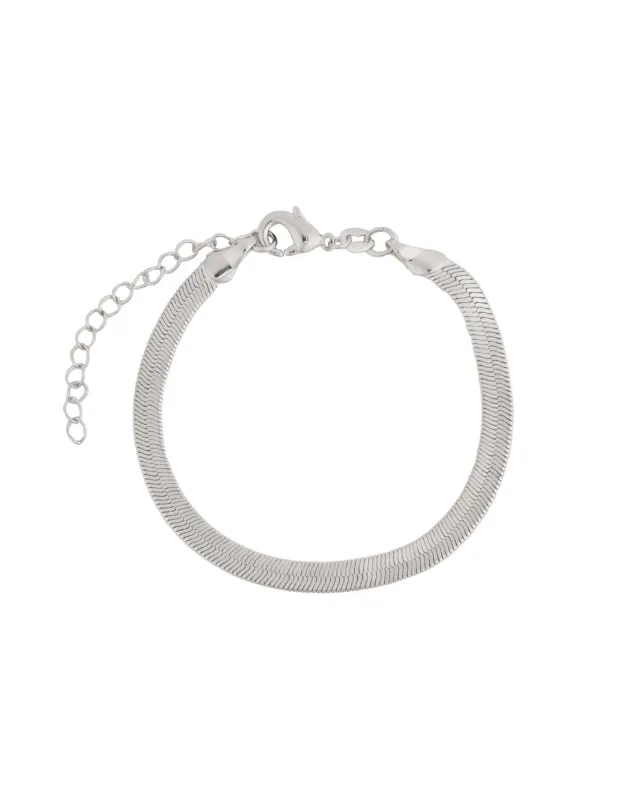 Herringbone Bracelet | 3.5mm sold by Blue Ruby
