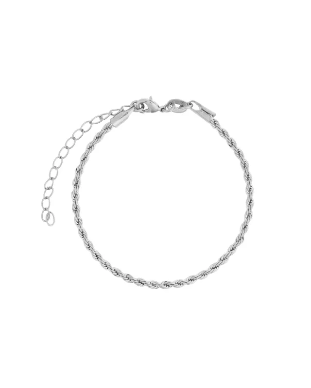 Rope Chain Bracelet | 2mm sold by Blue Ruby