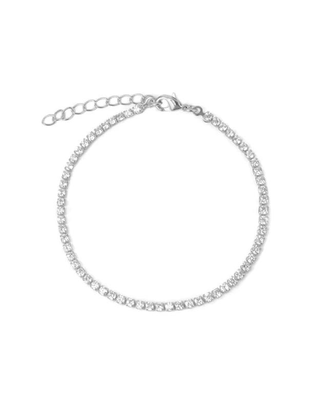 CZ 2mm Bracelet sold by Blue Ruby
