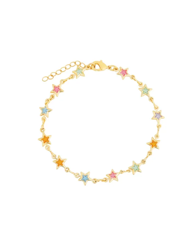 Star Mix CZ Bracelet sold by Blue Ruby