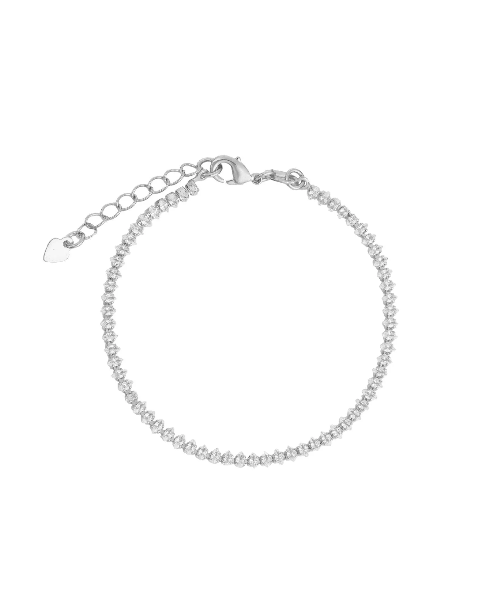 Marquise CZ Bracelet | 3mm sold by Blue Ruby