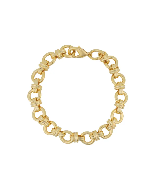 Oval Knot Rolo Bracelet sold by Blue Ruby