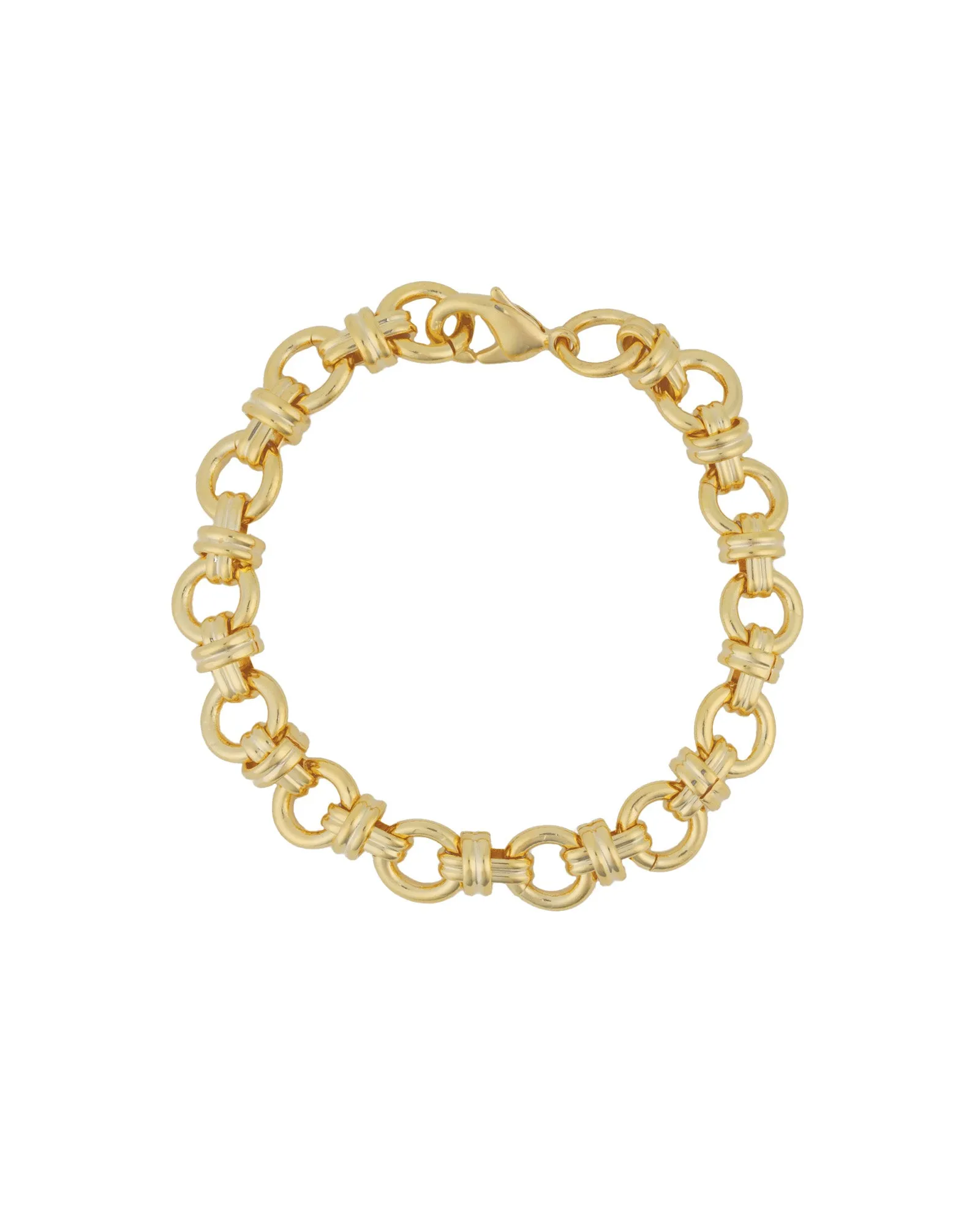 Oval Knot Rolo Bracelet sold by Blue Ruby