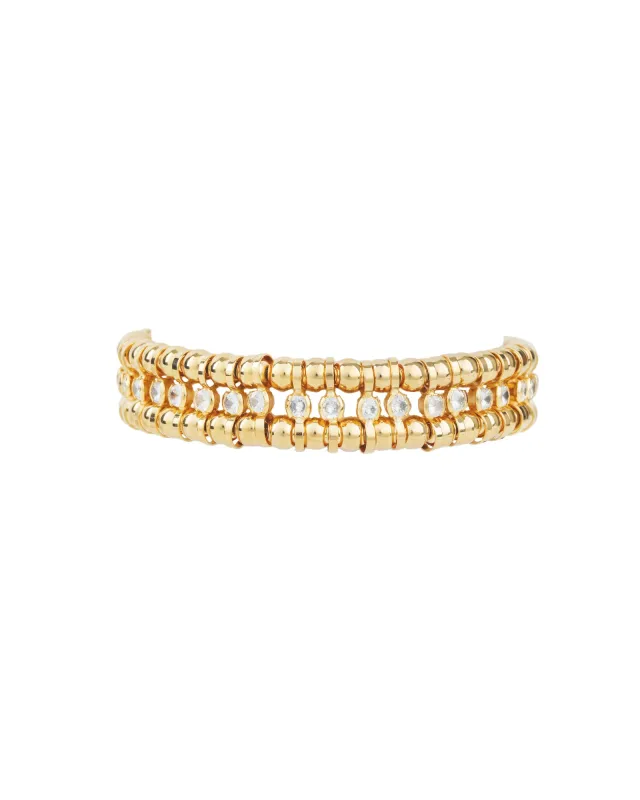 Ball CZ Tennis Bracelet sold by Blue Ruby