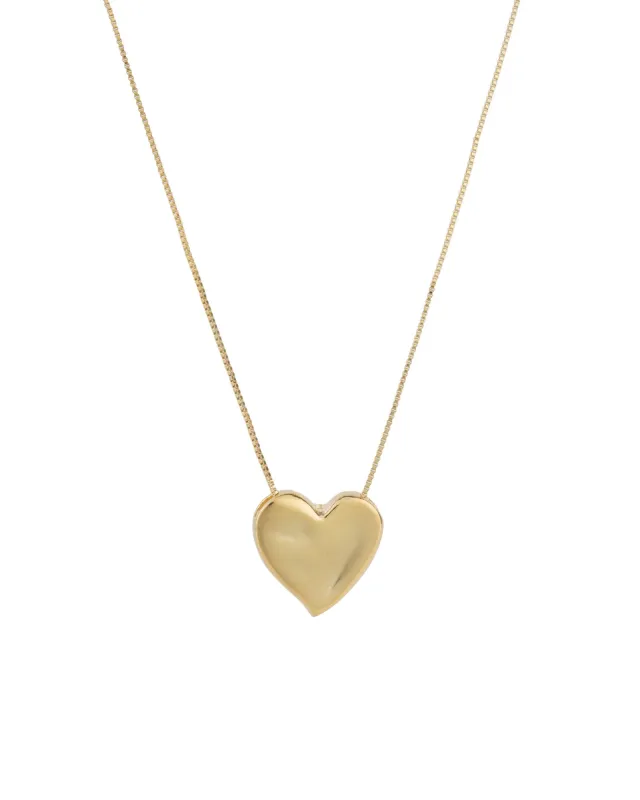 Heart Box Chain Necklace sold by Blue Ruby