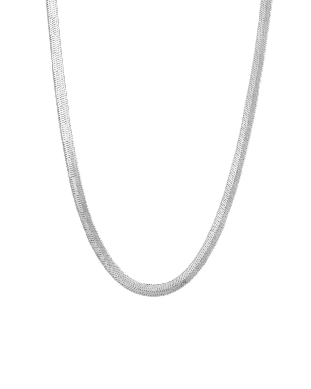 Herringbone Necklace | 4mm sold by Blue Ruby