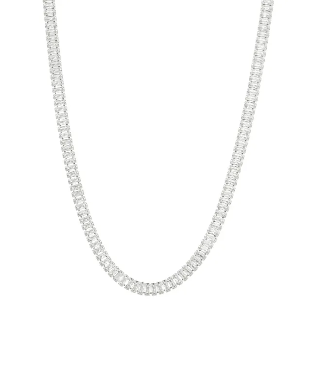 Baguette CZ Necklace | 4mm sold by Blue Ruby