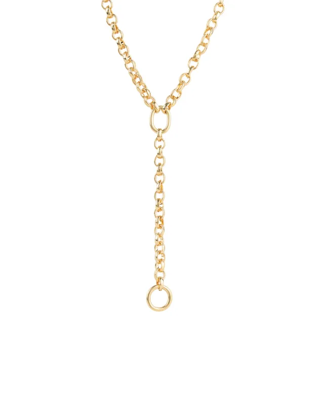 Rolo Link Lariat sold by Blue Ruby