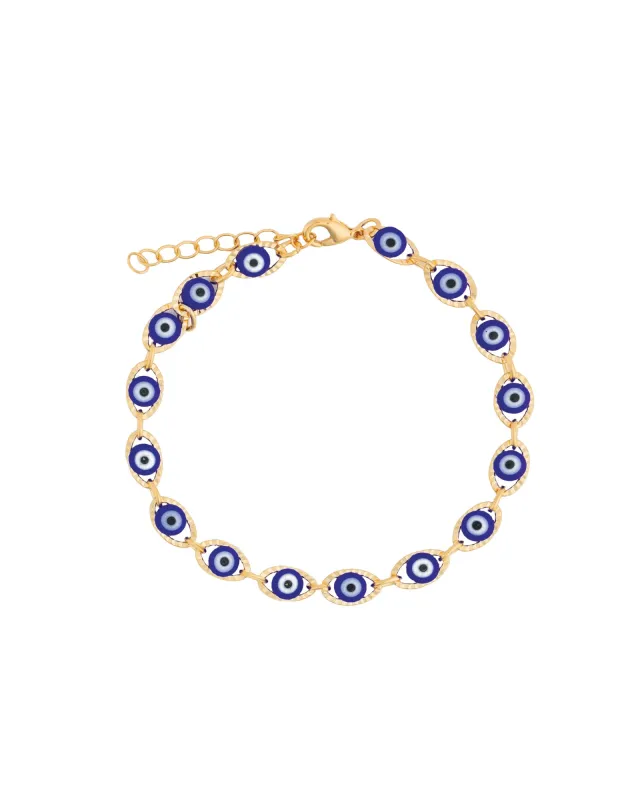 Evil Eye Texture Bracelet sold by Blue Ruby