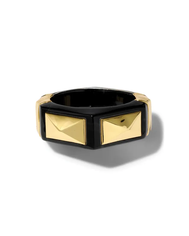 Luminous Lucite Armor Hinge Bracelet sold by Blue Ruby