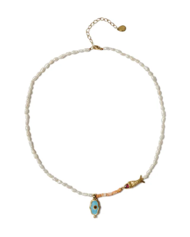 Sedna Evil Eye Necklace sold by Blue Ruby