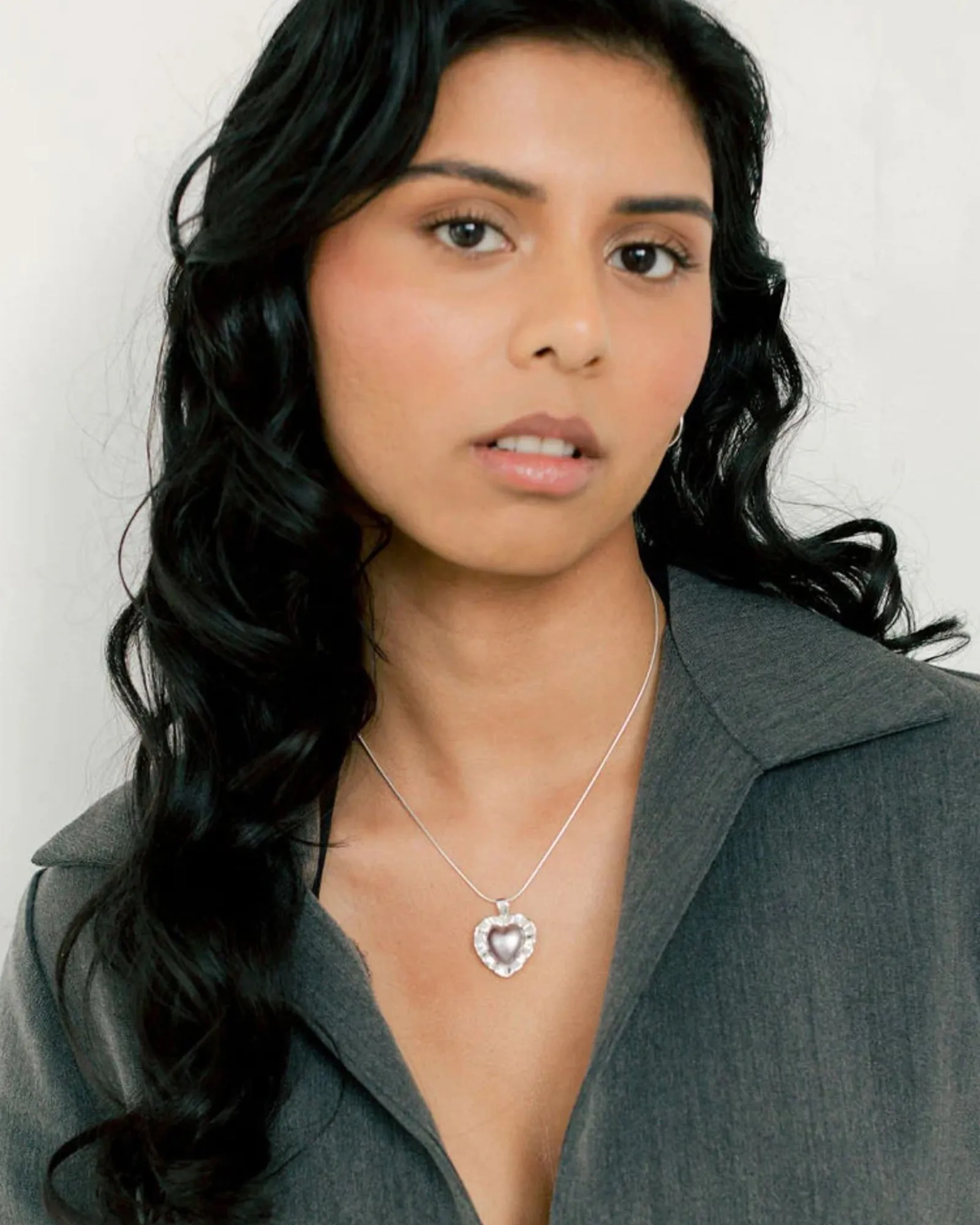 Wavy Heart Necklace sold by Blue Ruby product image thumbnail 2