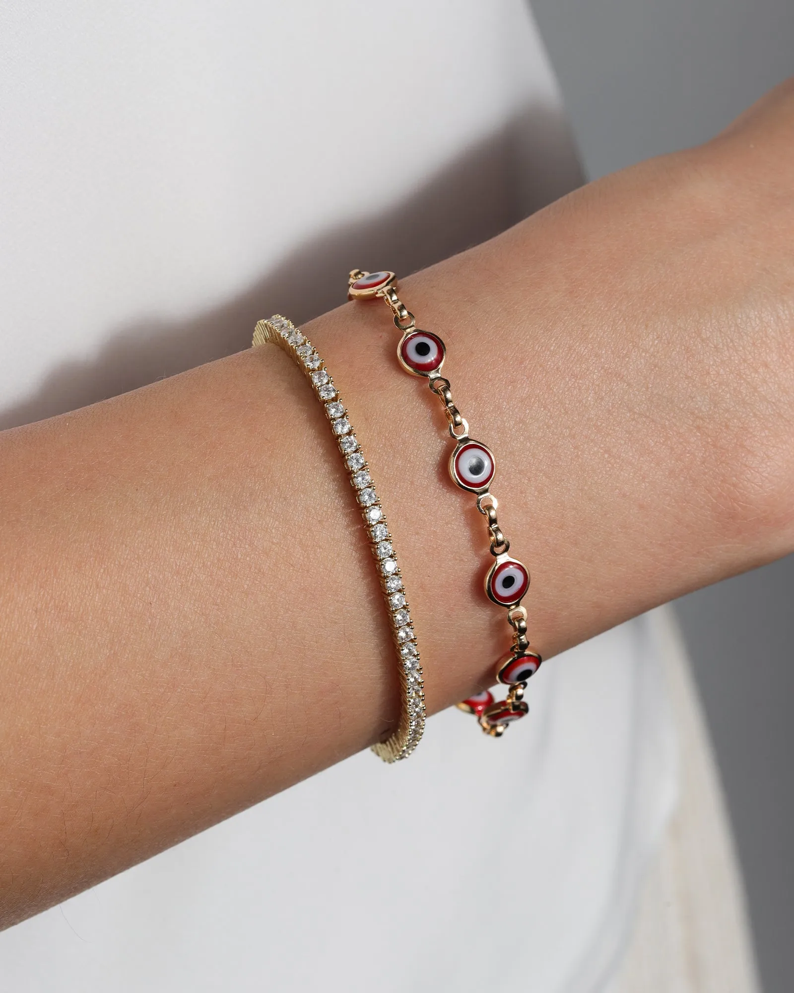 Tennis 4 Prong Bracelet | 3mm sold by Blue Ruby product image thumbnail 2