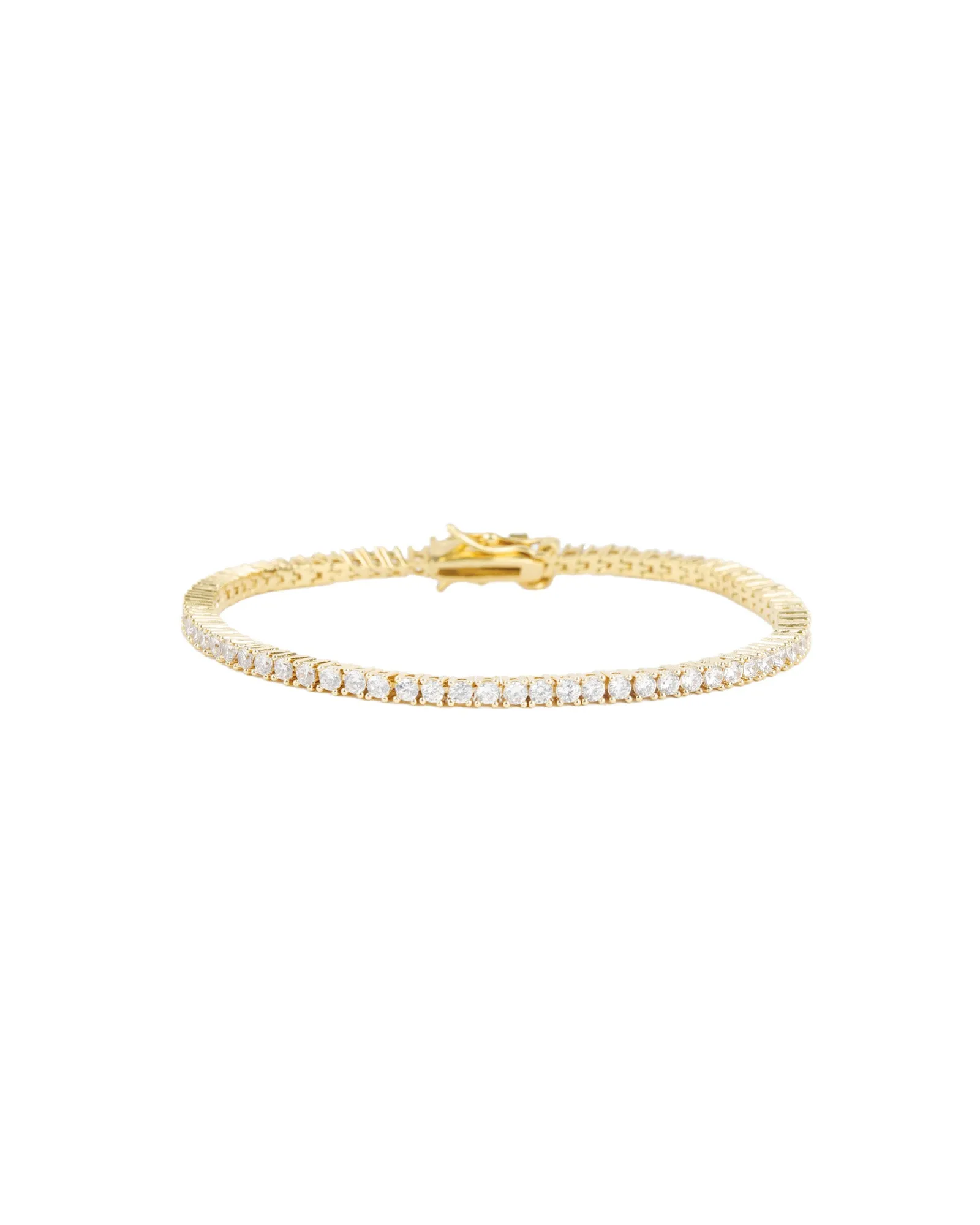 Tennis 4 Prong Bracelet | 3mm sold by Blue Ruby