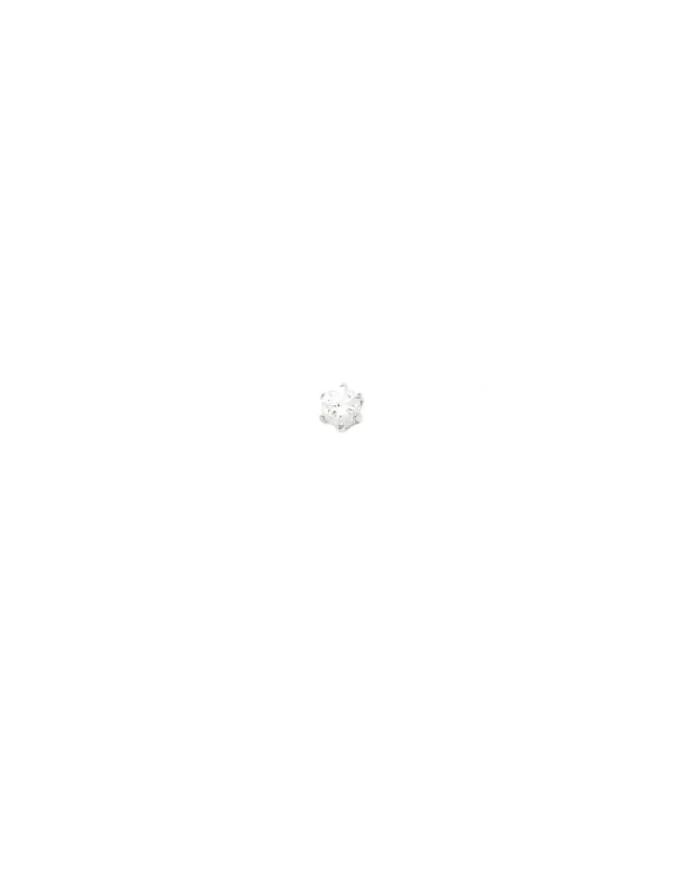 CZ Stud I 2mm sold by Blue Ruby