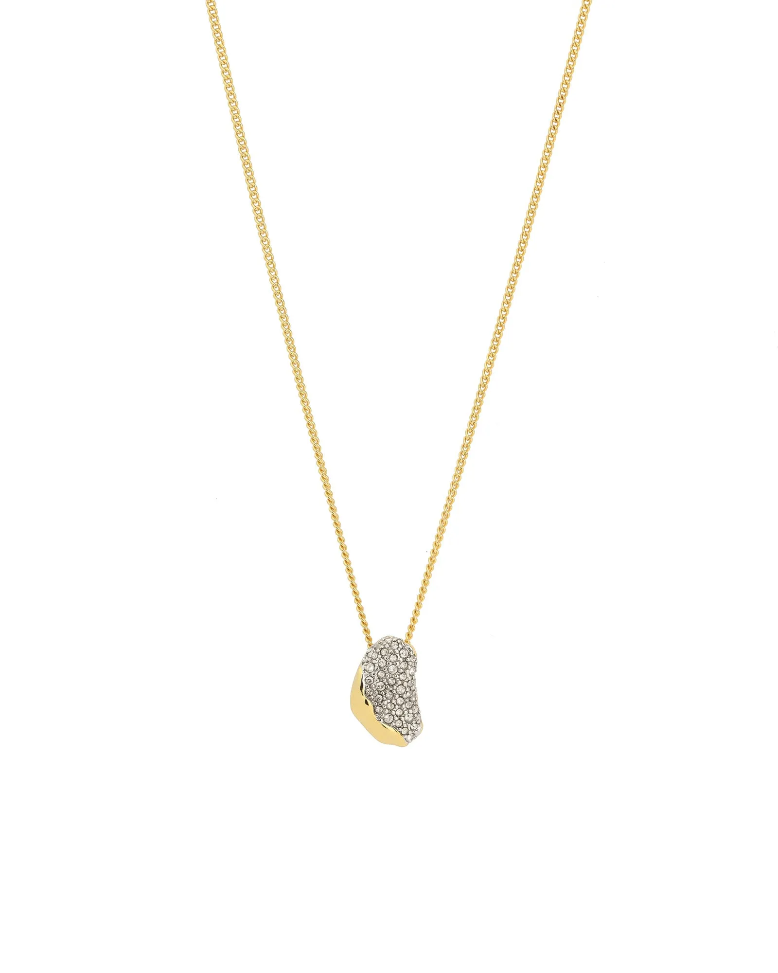 Solanales Crystal Small Pebble Necklace sold by Blue Ruby