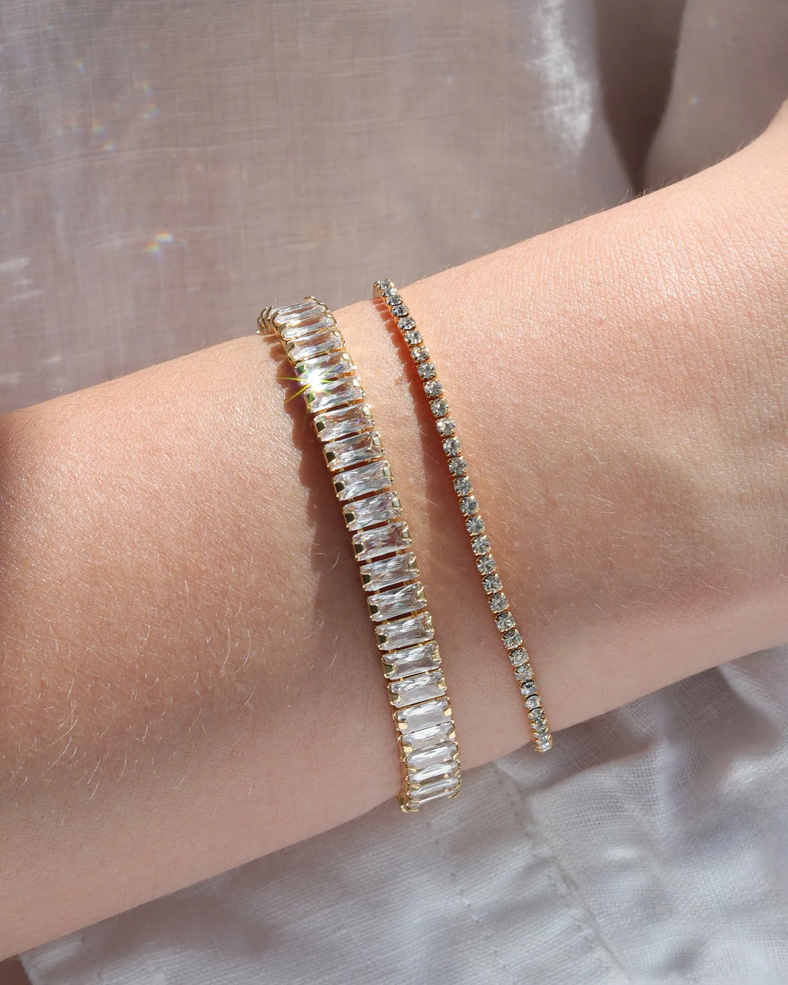 Baguette Pull Bracelet sold by Blue Ruby product image thumbnail 2