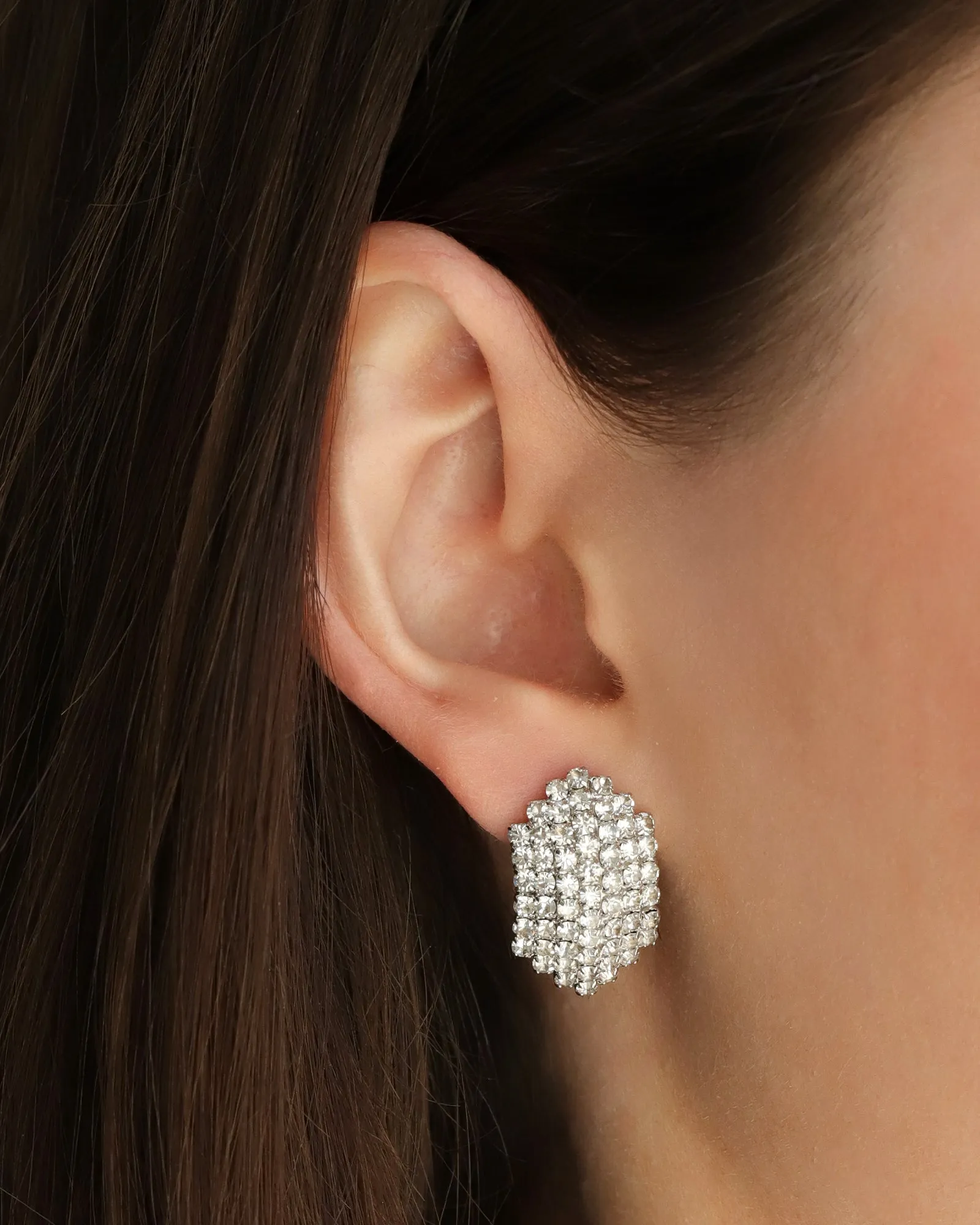 Pavé Oval Studs sold by Blue Ruby product image thumbnail 2