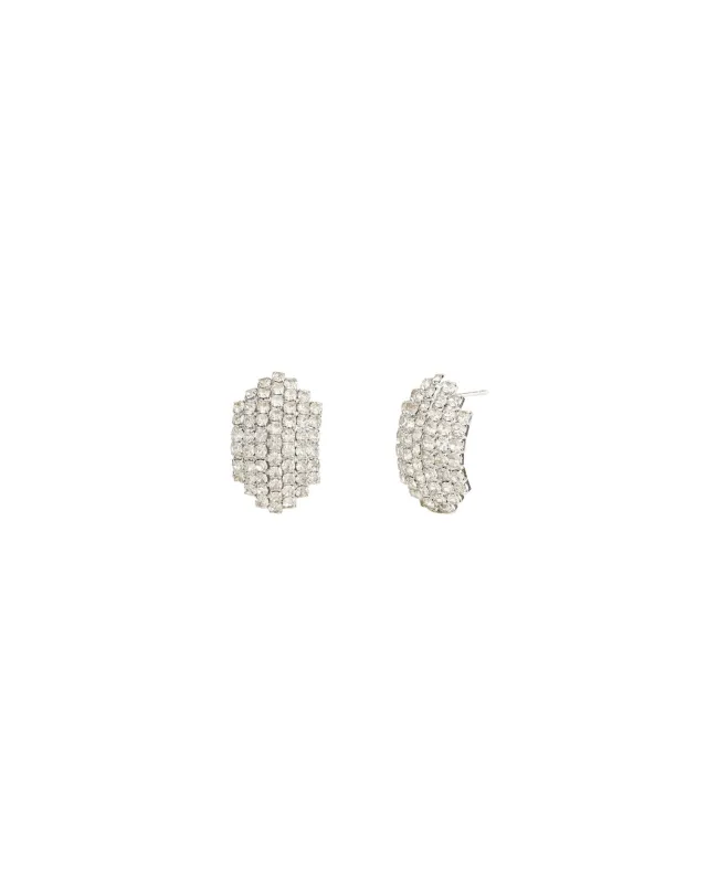 Pavé Oval Studs sold by Blue Ruby