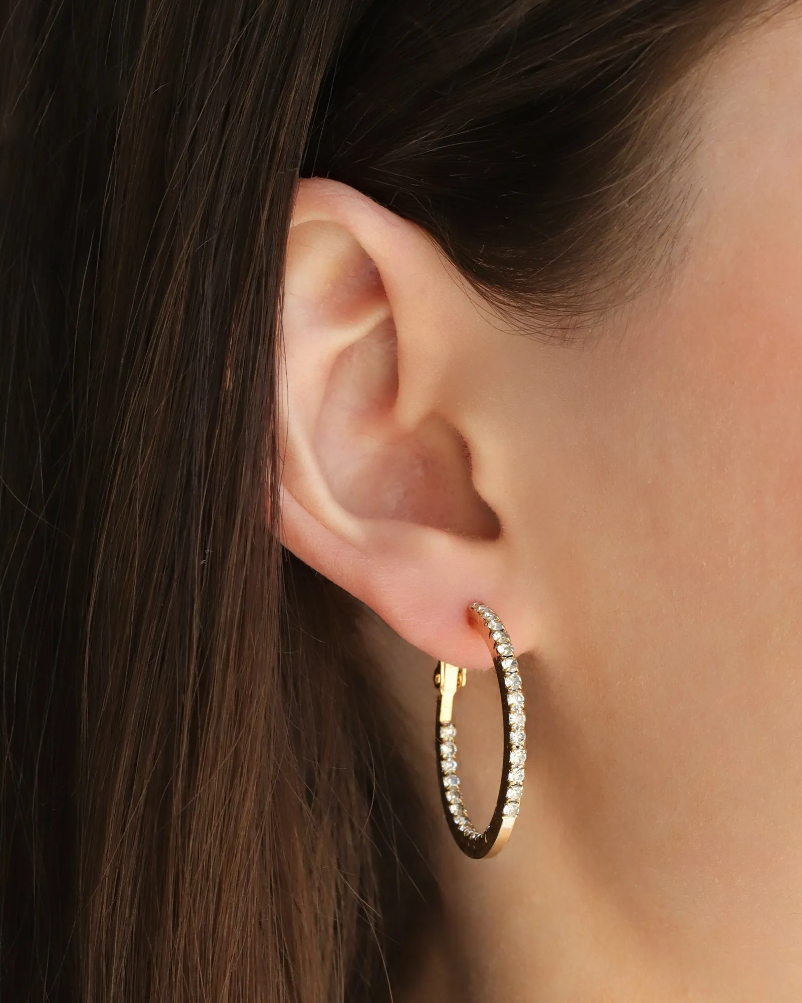 Double Vision Hoops | 30mm sold by Blue Ruby product image thumbnail 2