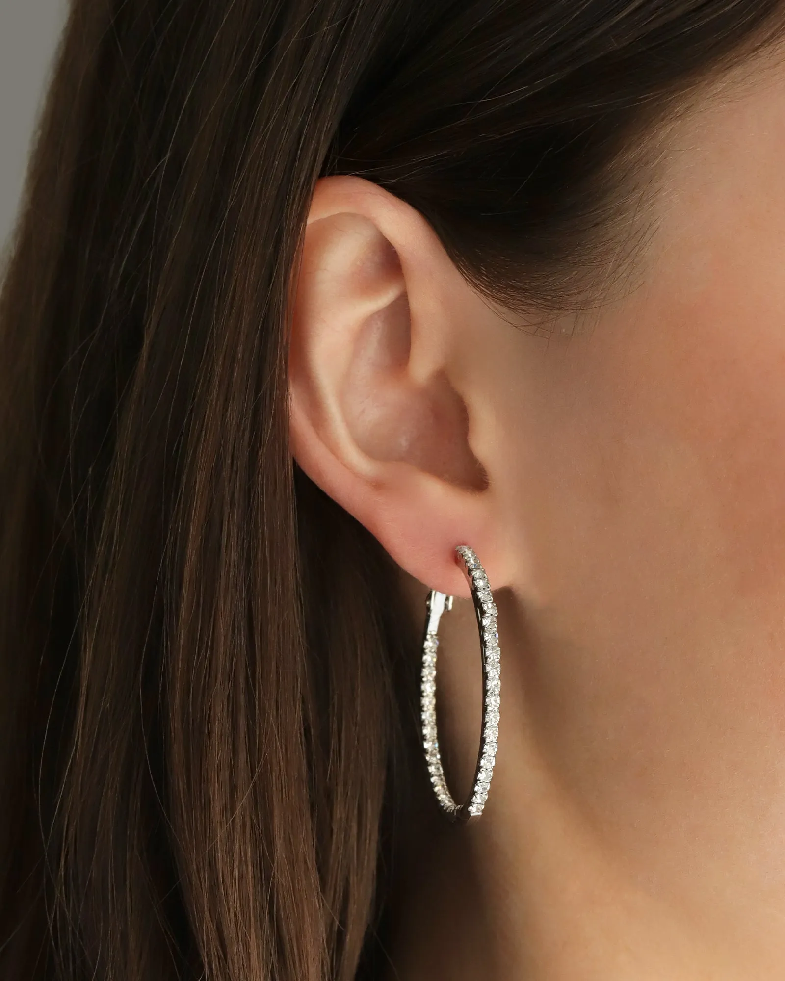 Double Vision Hoops | 40mm sold by Blue Ruby product image thumbnail 2