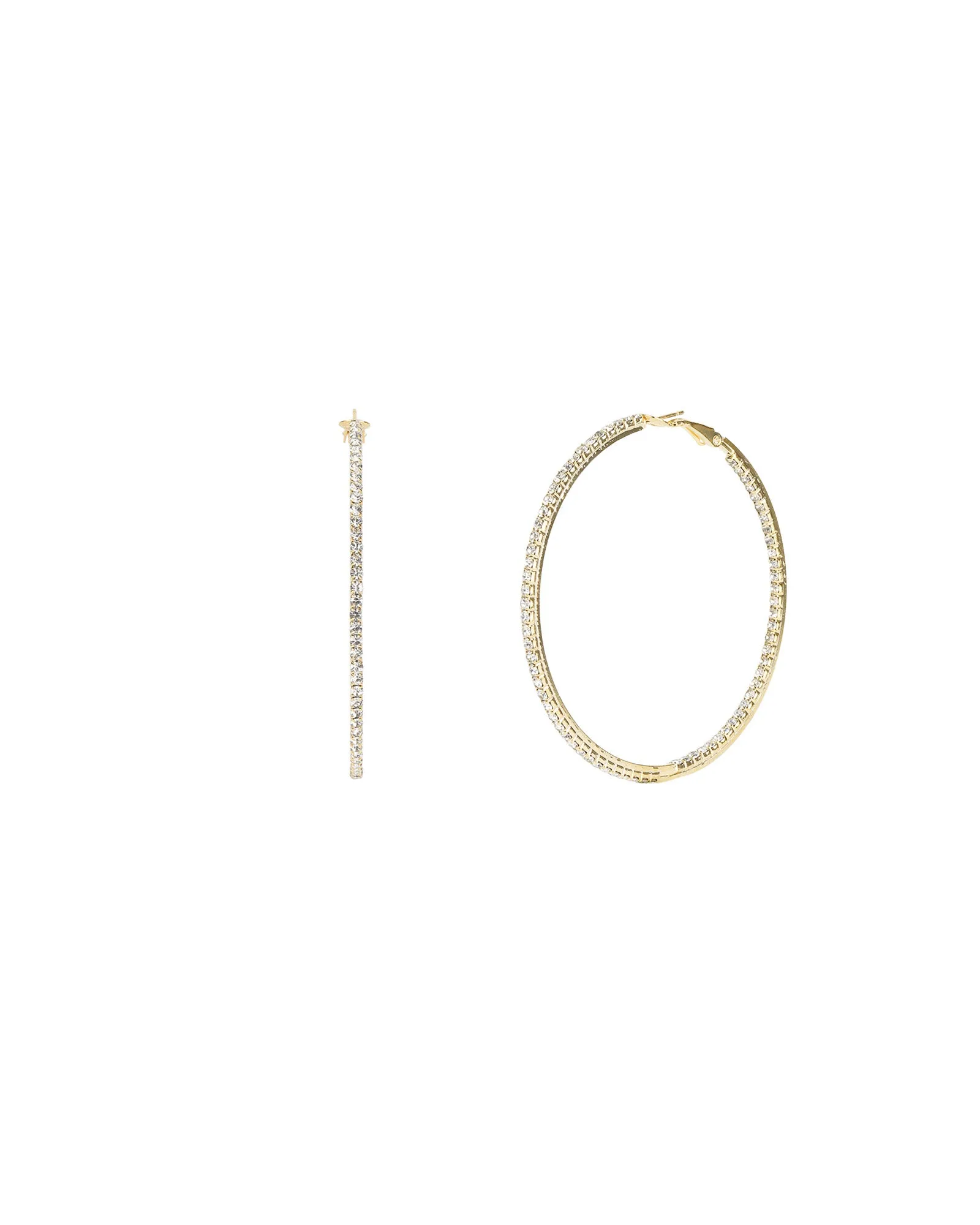 Double Vision Hoops | 60mm sold by Blue Ruby